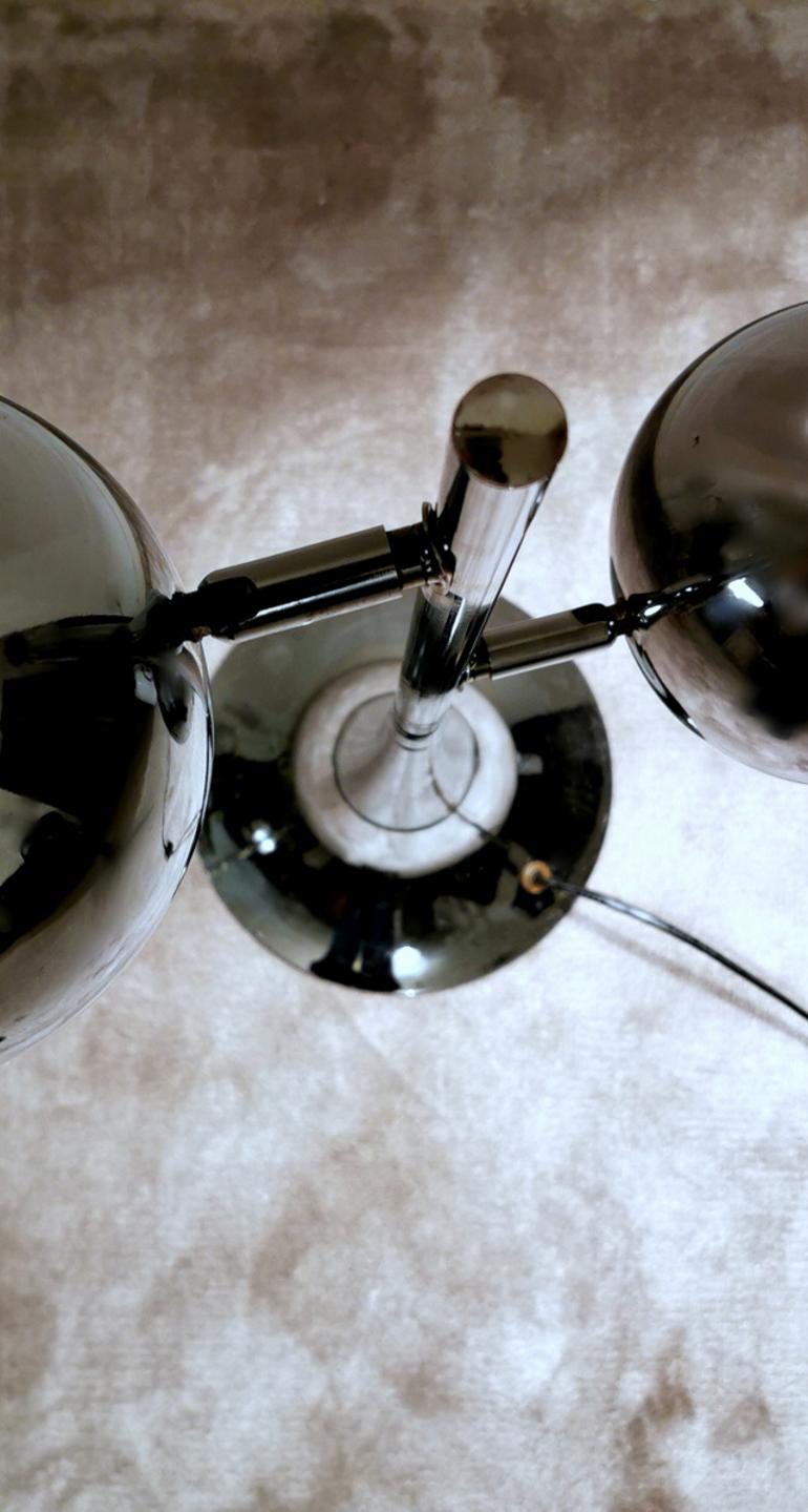 Lampe de table italienne vintage en acier  en vente 3