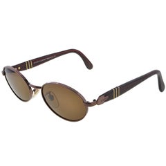 Italian vintage sunglasses by Lozza, 80s designer oval sunglasses [never worn]