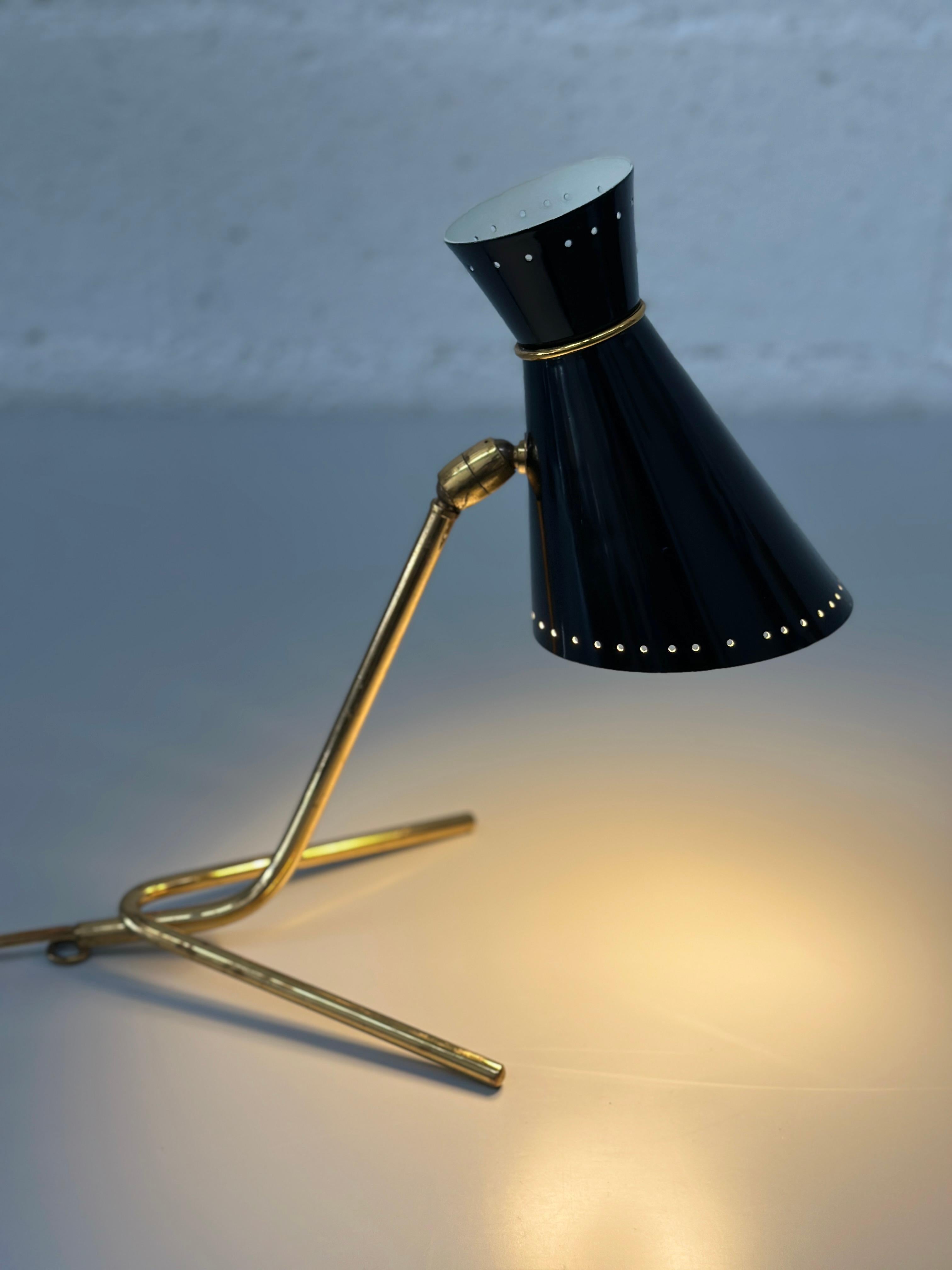 Lampada da tavolo/da terra Vintage Italian Lamp in stile Stilnovo - 1950s in vendita 5