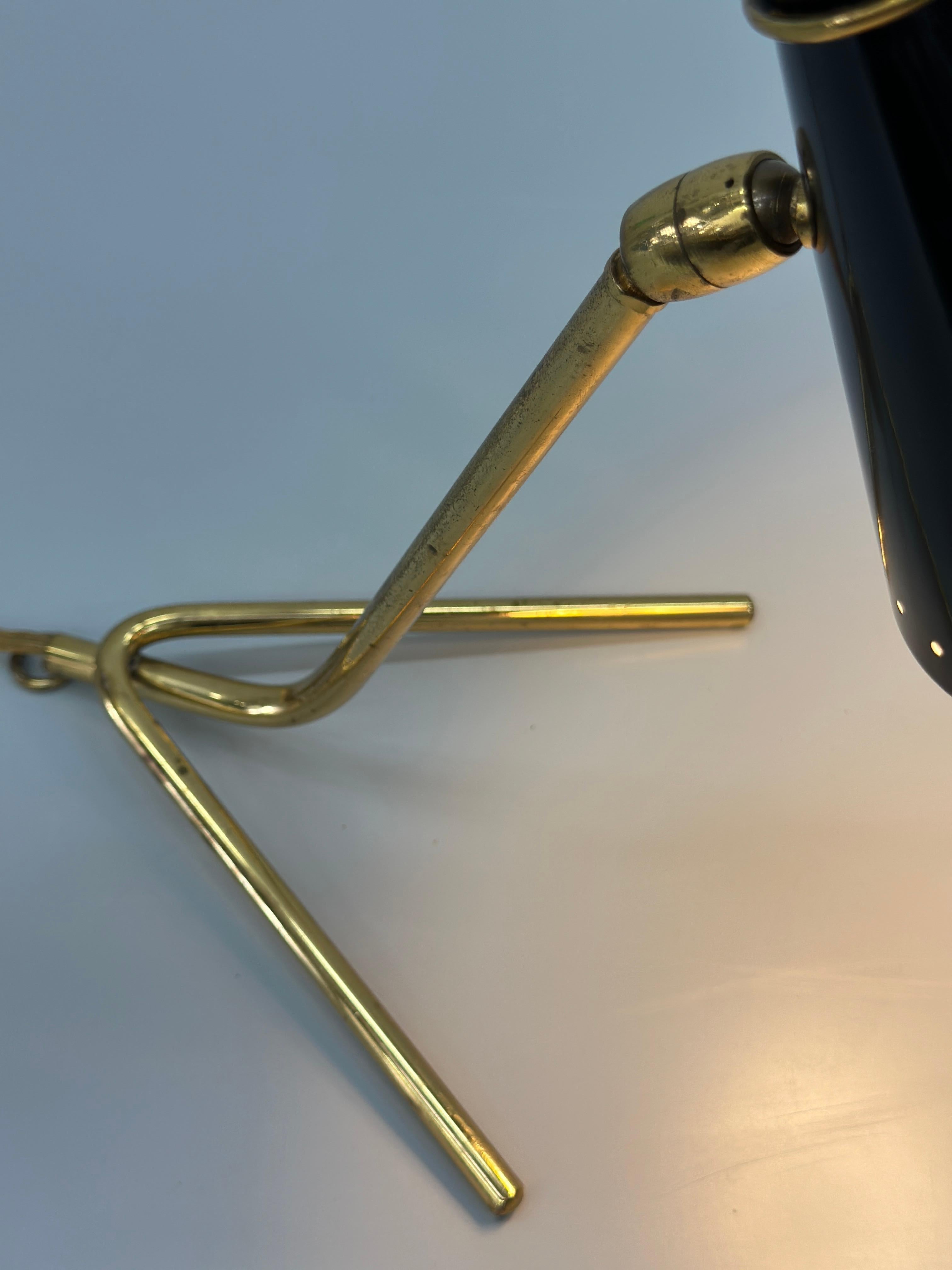Lampada da tavolo/da terra Vintage Italian Lamp in stile Stilnovo - 1950s In condizioni buone in vendita a Genève, GE