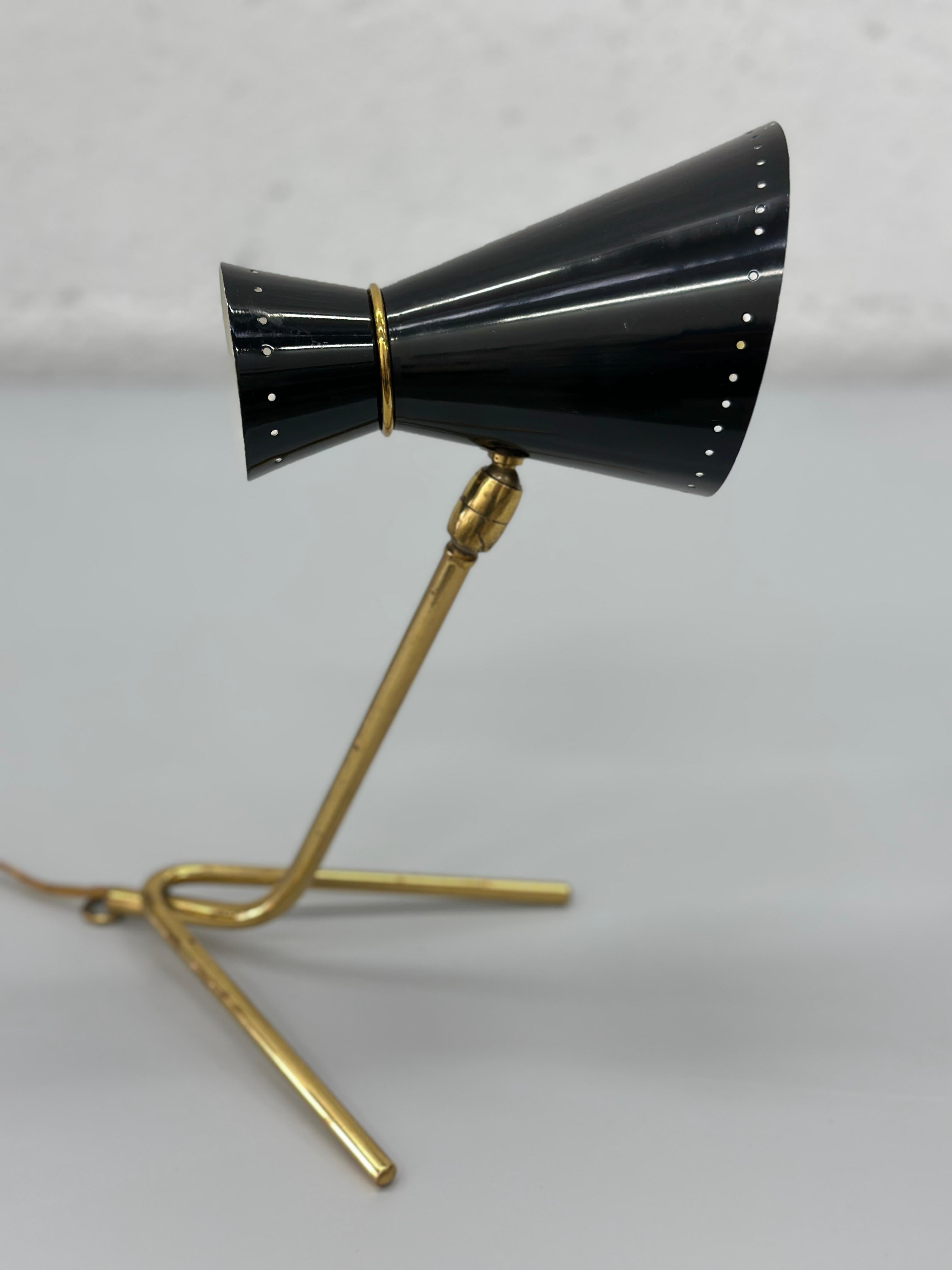 Lampada da tavolo/da terra Vintage Italian Lamp in stile Stilnovo - 1950s in vendita 1