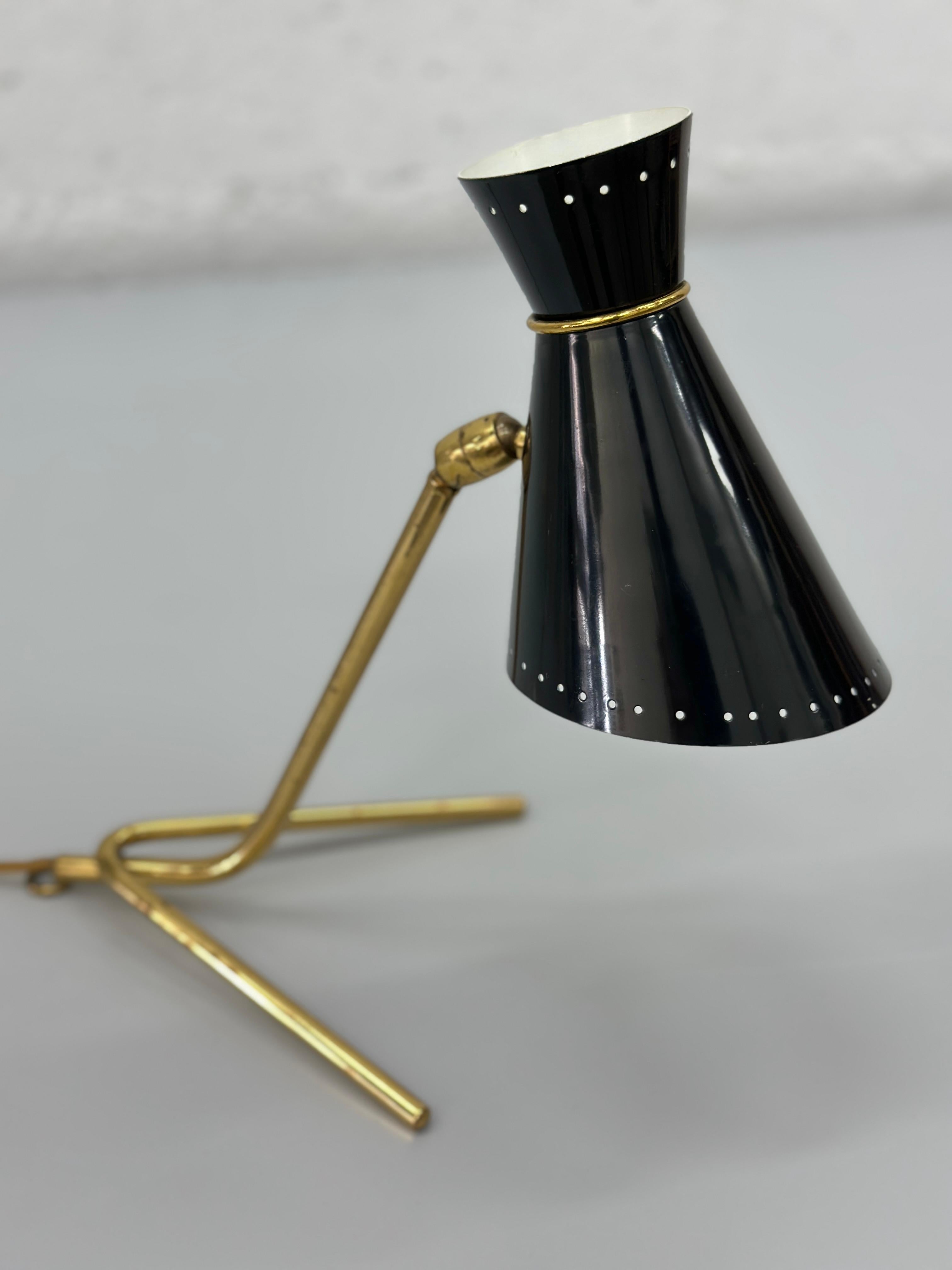 Lampada da tavolo/da terra Vintage Italian Lamp in stile Stilnovo - 1950s in vendita 2