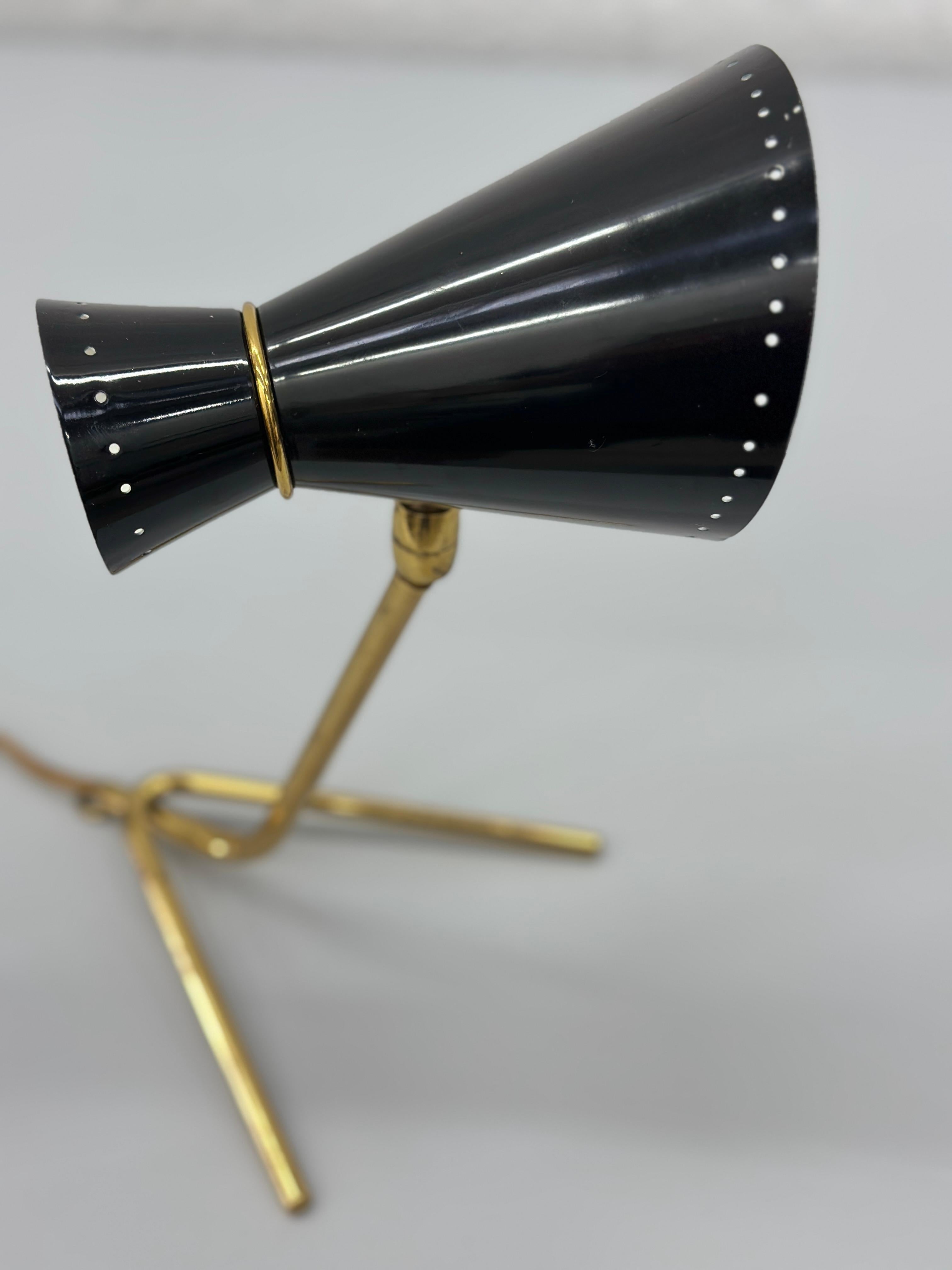 Lampada da tavolo/da terra Vintage Italian Lamp in stile Stilnovo - 1950s in vendita 3
