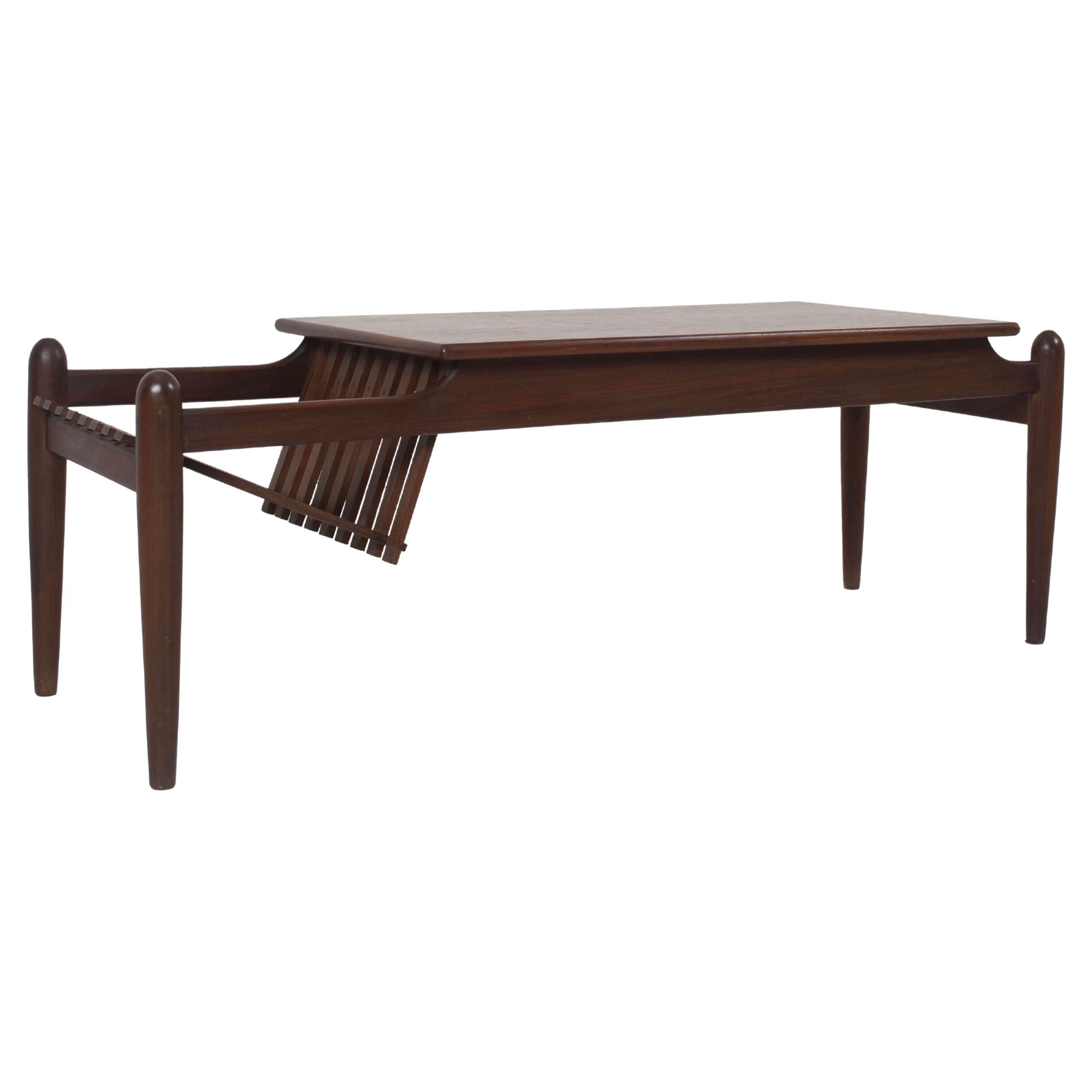 Rare Coffee Table, Magazine Rack Design Gio Ponti at 1stDibs