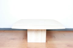 Italian Vintage Travertine Coffee Table