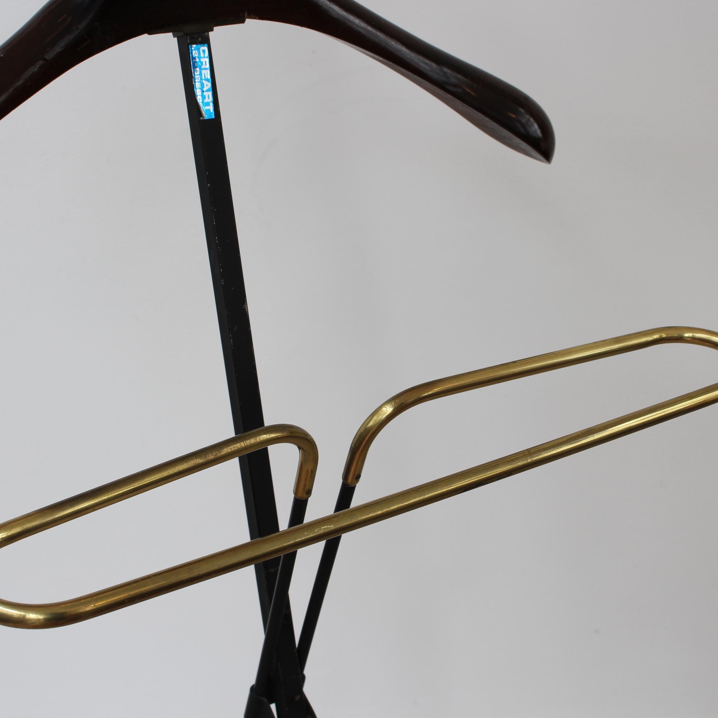 Italian Vintage Valet Coat Stand 'circa 1950s' For Sale 4