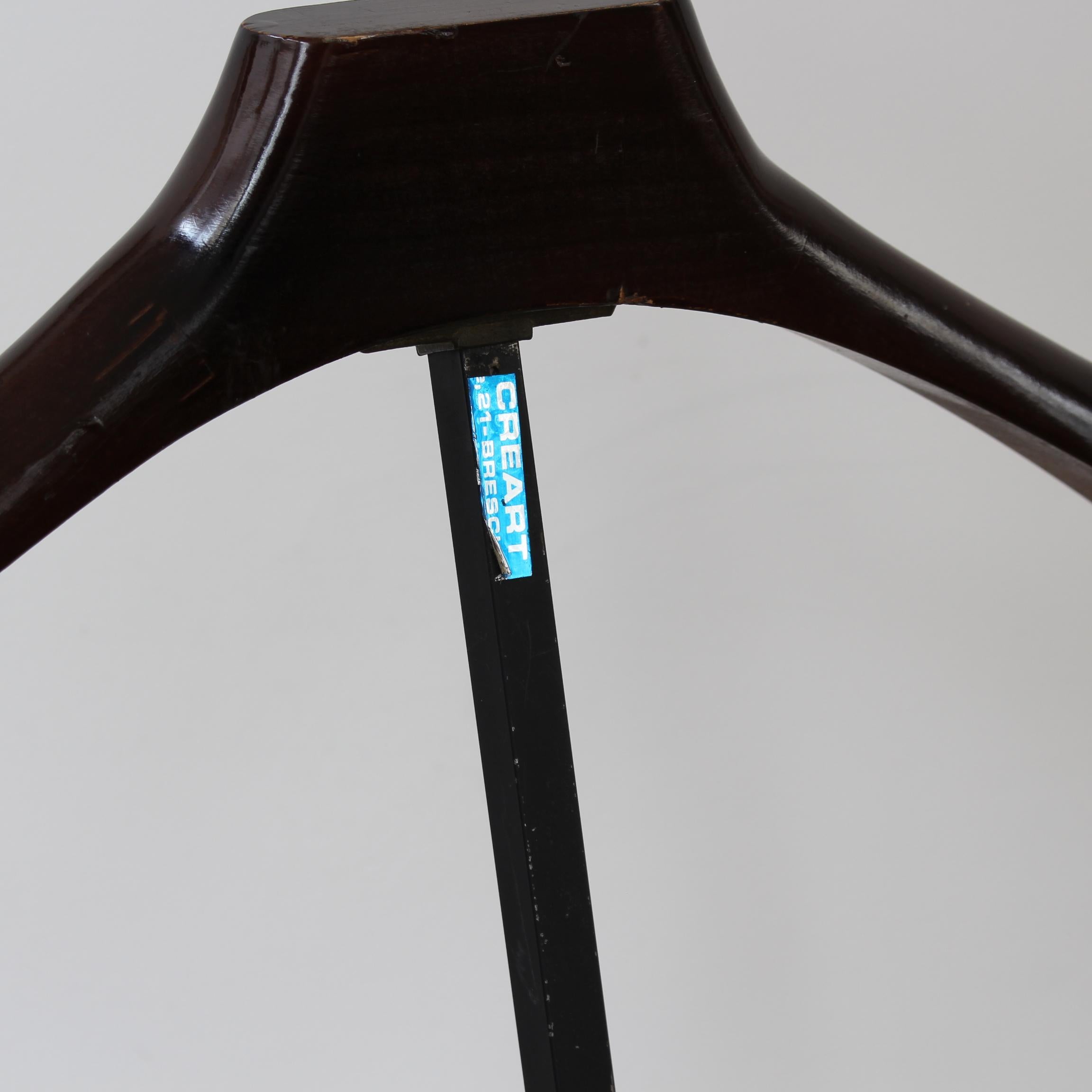Italian Vintage Valet Coat Stand 'circa 1950s' For Sale 5