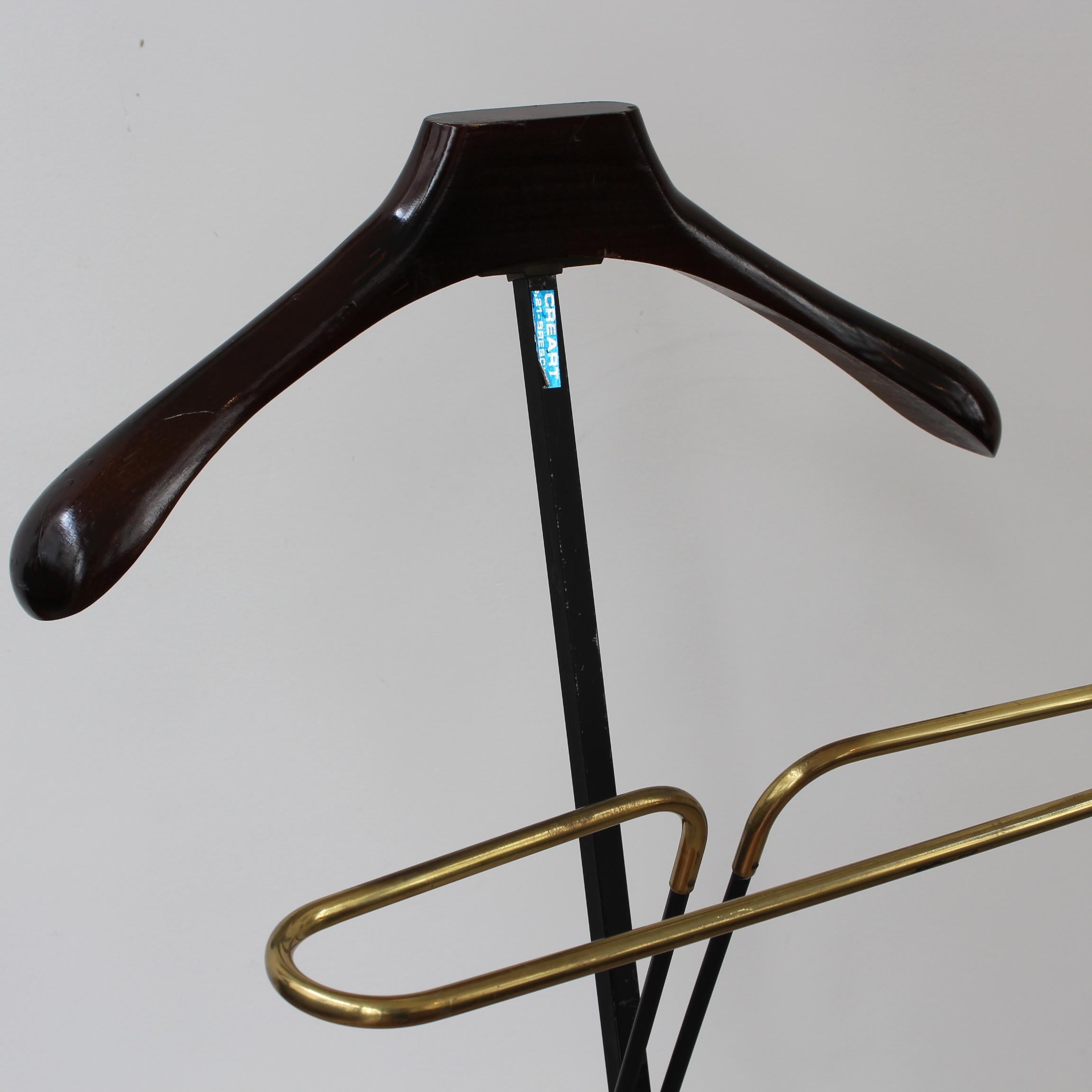 Italian Vintage Valet Coat Stand 'circa 1950s' For Sale 3