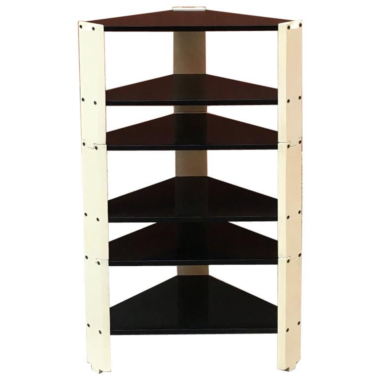 Deepstep Shelving, Modular Storage with Fine Wood Detailing For Sale at