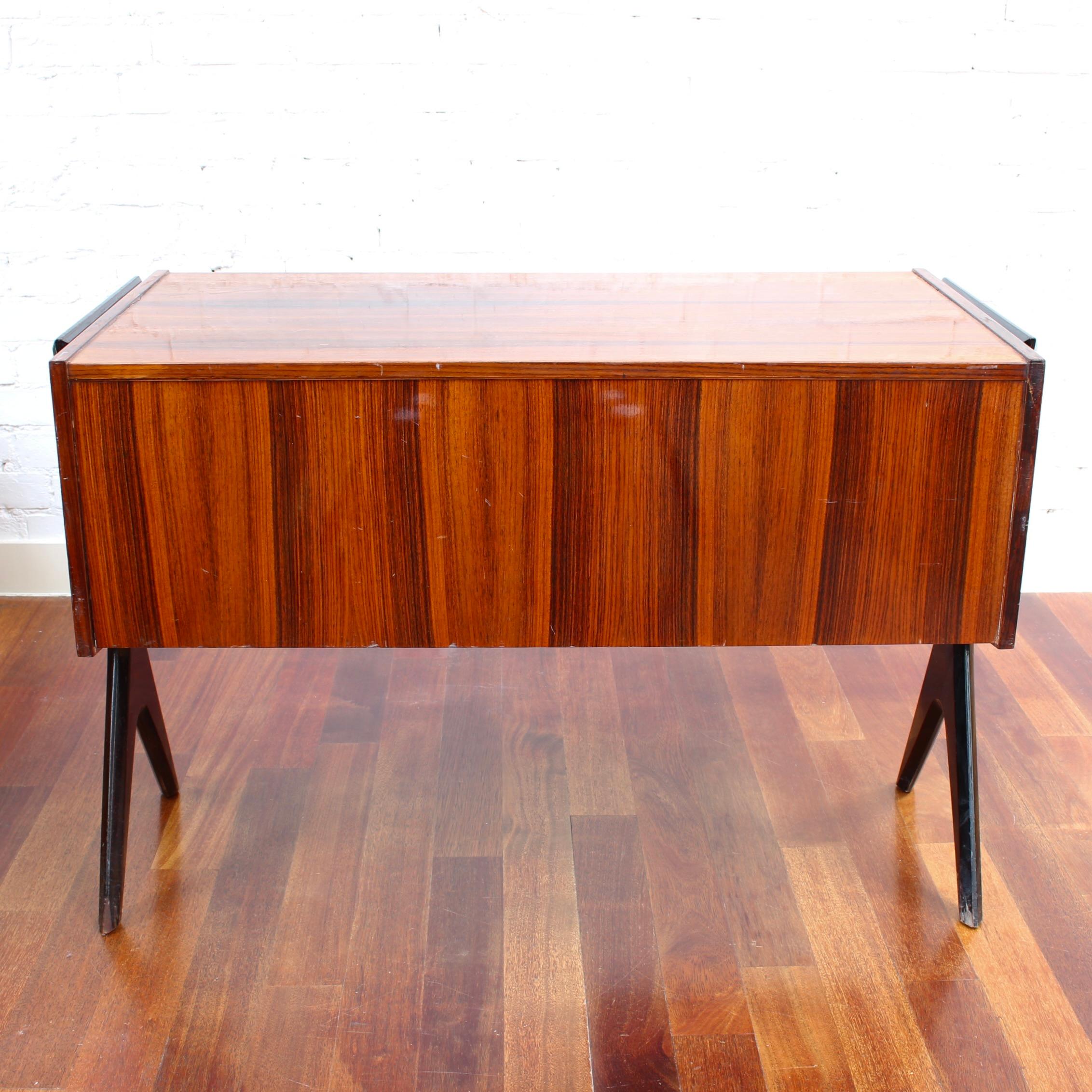 Mid-20th Century Italian Vintage Writing Desk Attributed to Vittorio Dassi (circa 1950s) For Sale