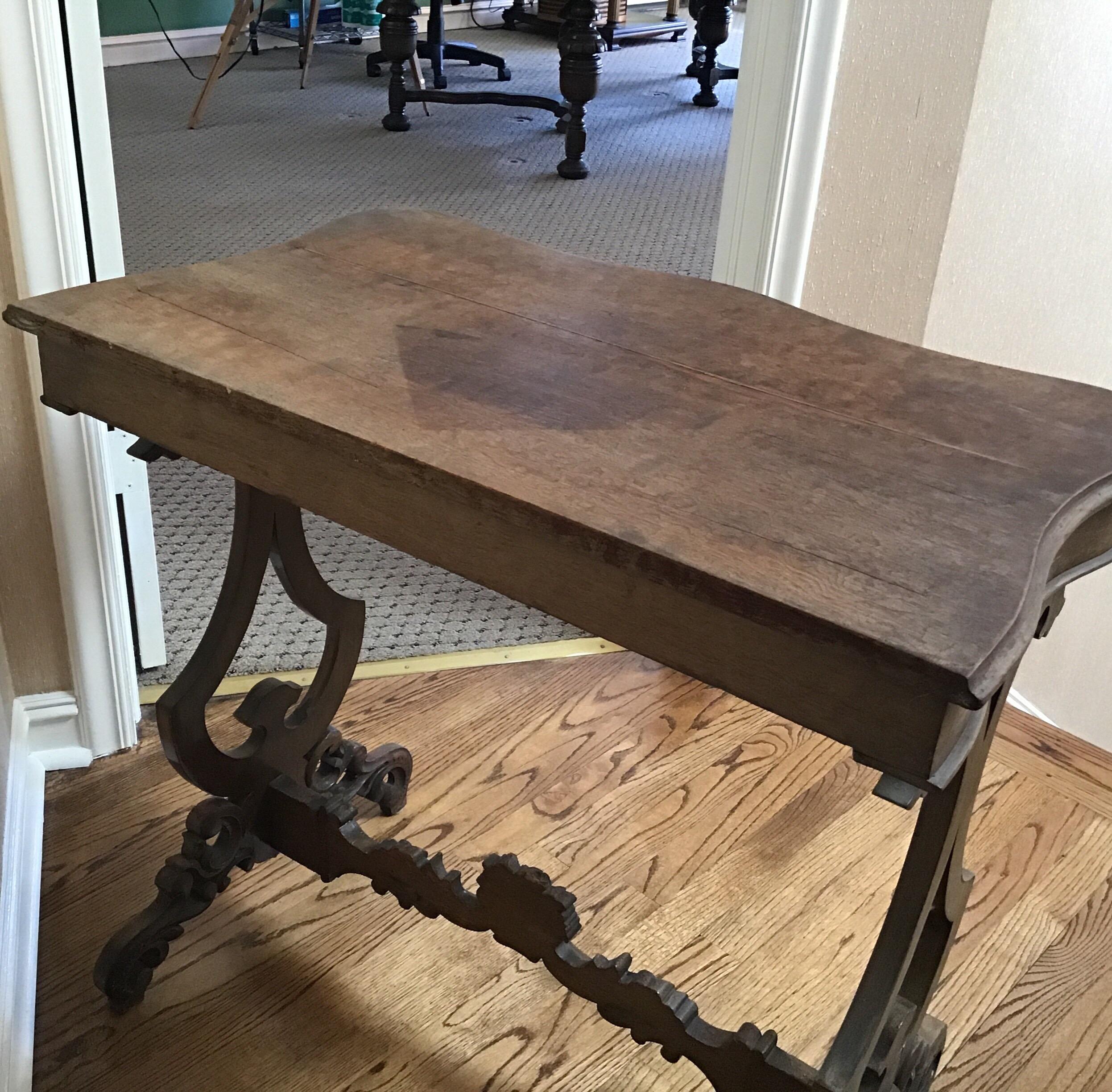 Italian Wall Console Table For Sale 1