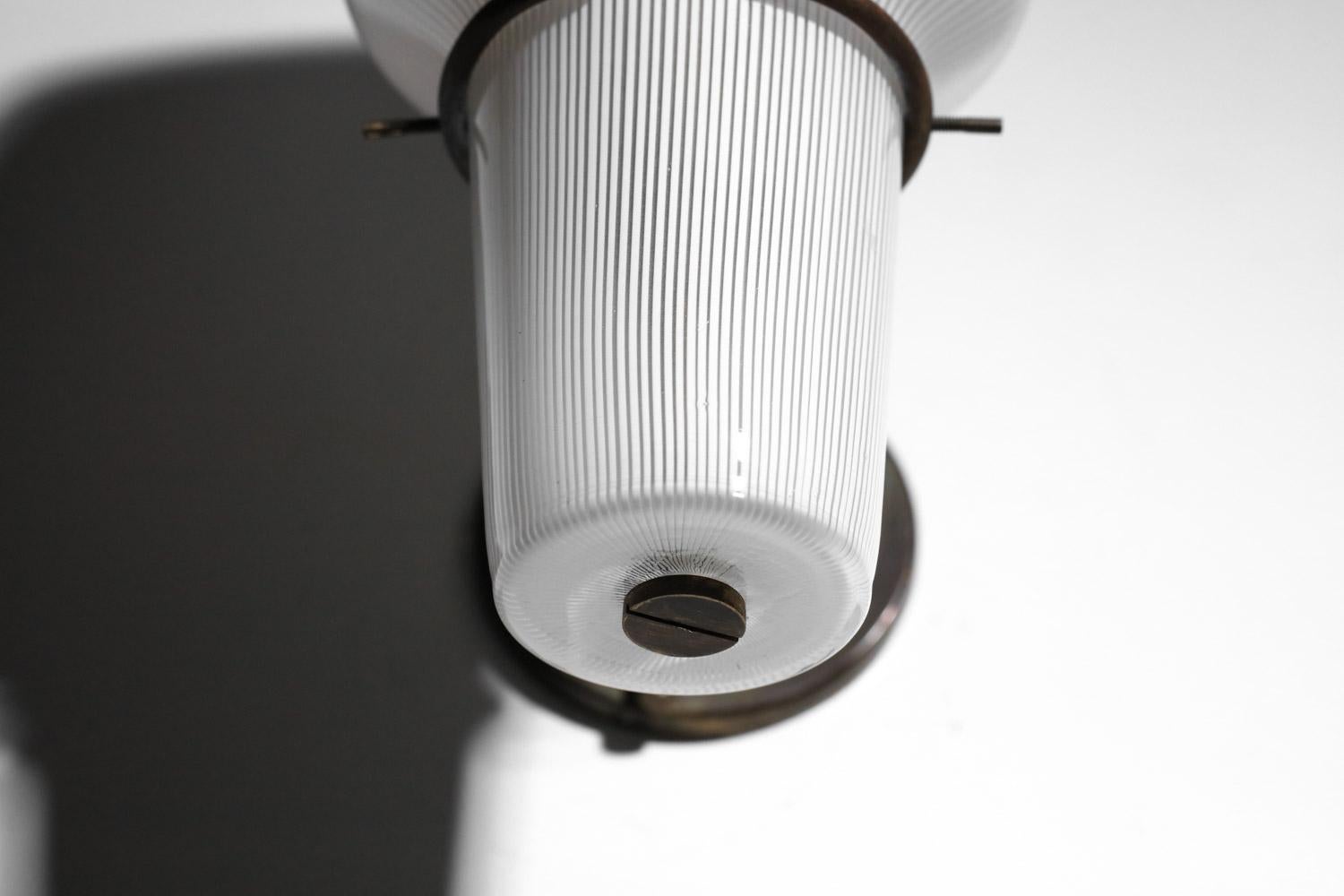 Lampada da parete italiana attribuita a Massimo Vignelli per Venini in vendita 4