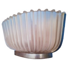 Vintage Italian Wall Lamp Design Archimede Seguso Murano Glass 1930
