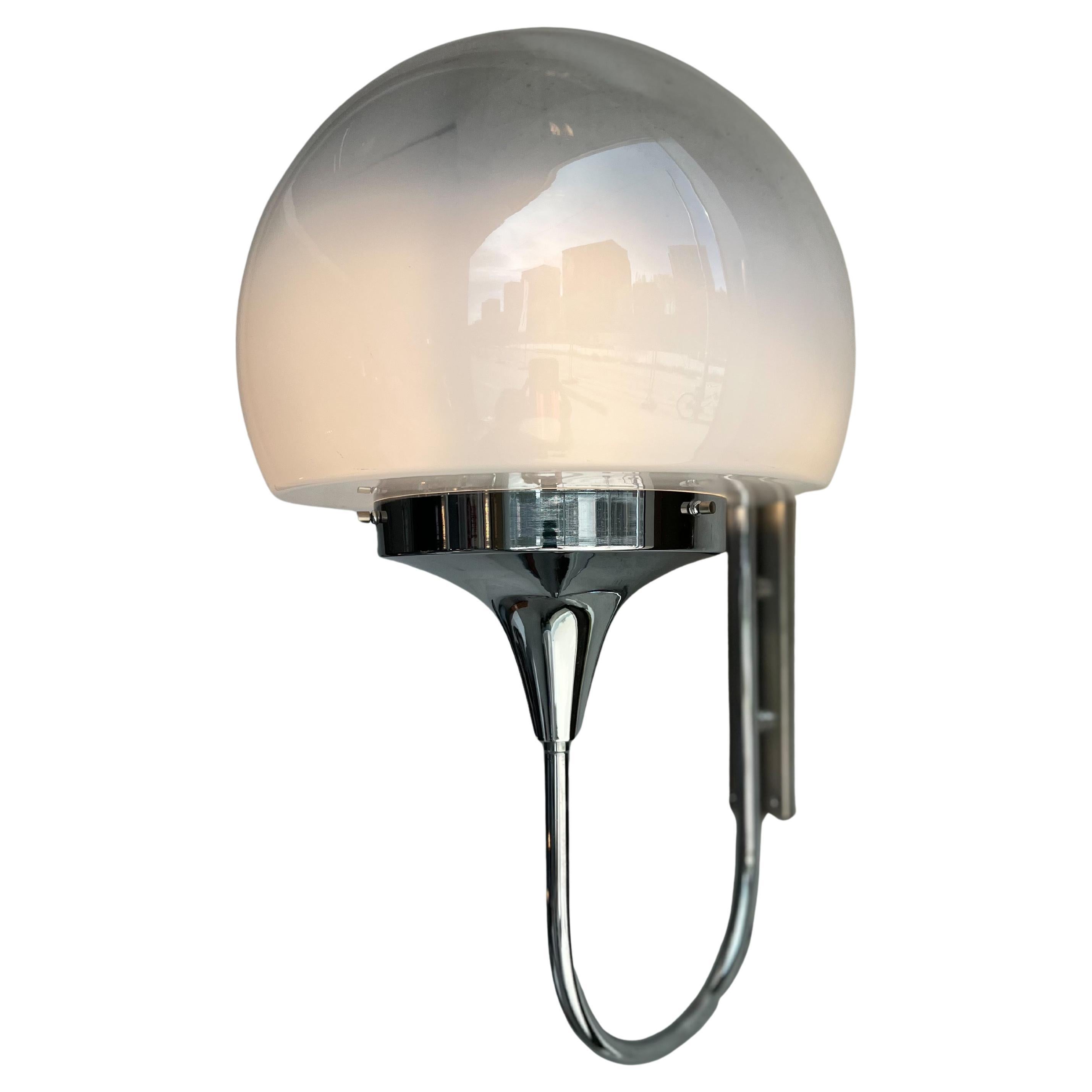 Italian wall lamp - gradient glass globe - 3 available