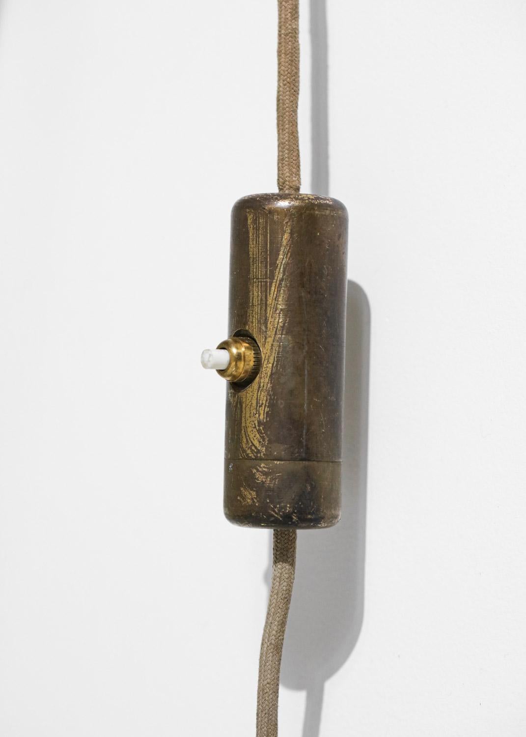 Italian Wall Lamp of the 1950s Attributed to Arredoluce by Angelo Lelli 6