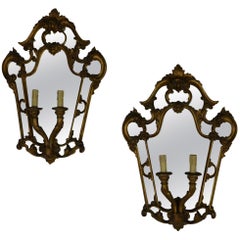 Used Italian Wall Light Fixture