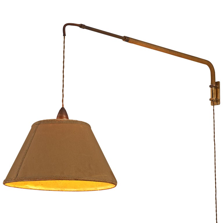 Italian Wall Light with Extendable Arm, 1960s For Sale at 1stDibs