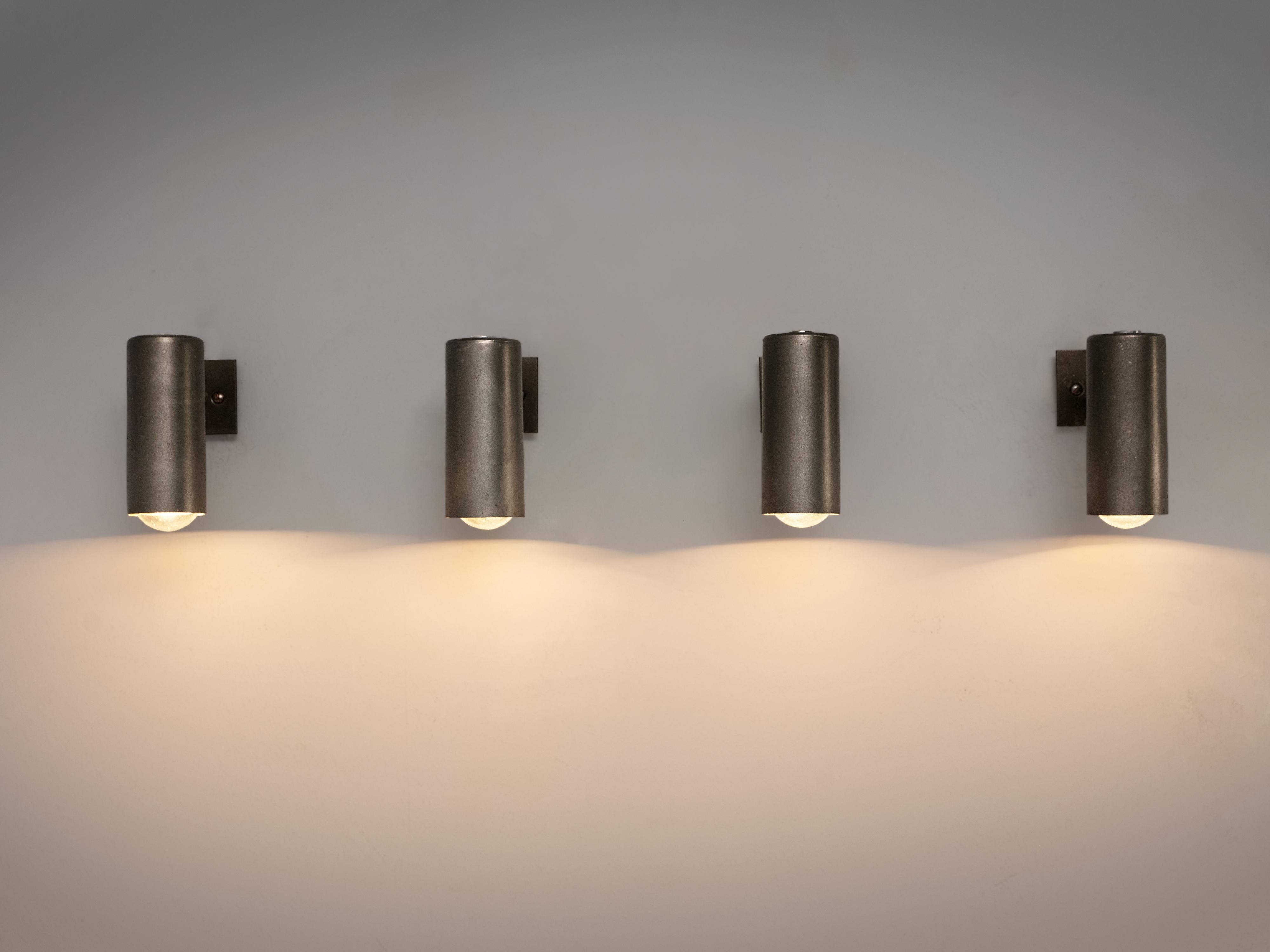 Italian Gino Sarfatti for Arteluce Wall Lights in Metal