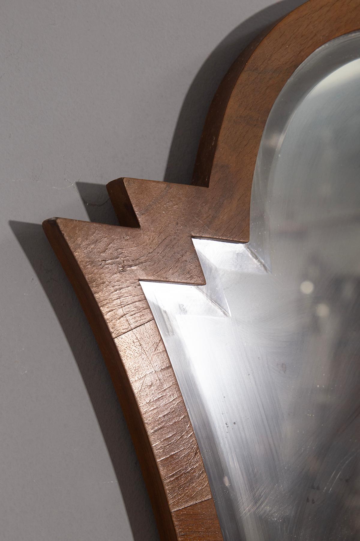 Italian wall mirror from the Italian Rationalist era For Sale 1