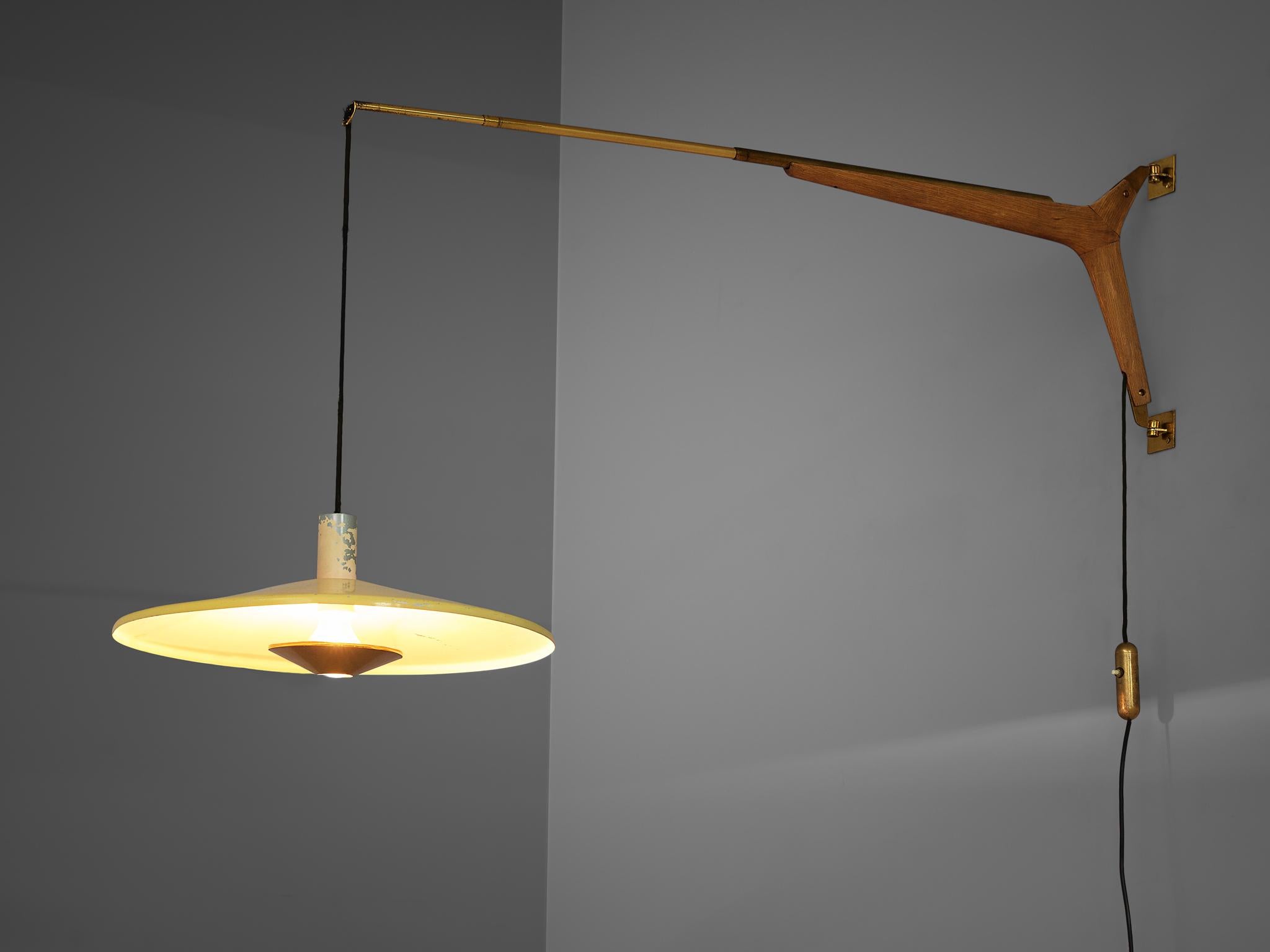 wall mounted pendant lamp