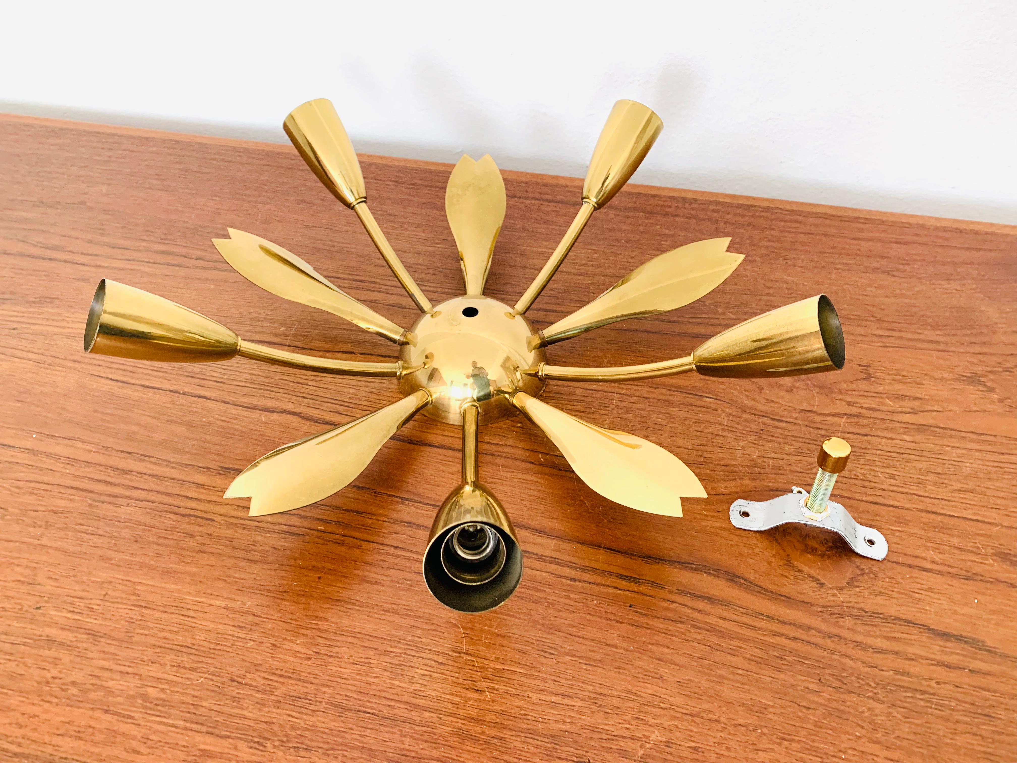Italian Wall or Ceiling Lamp For Sale 5