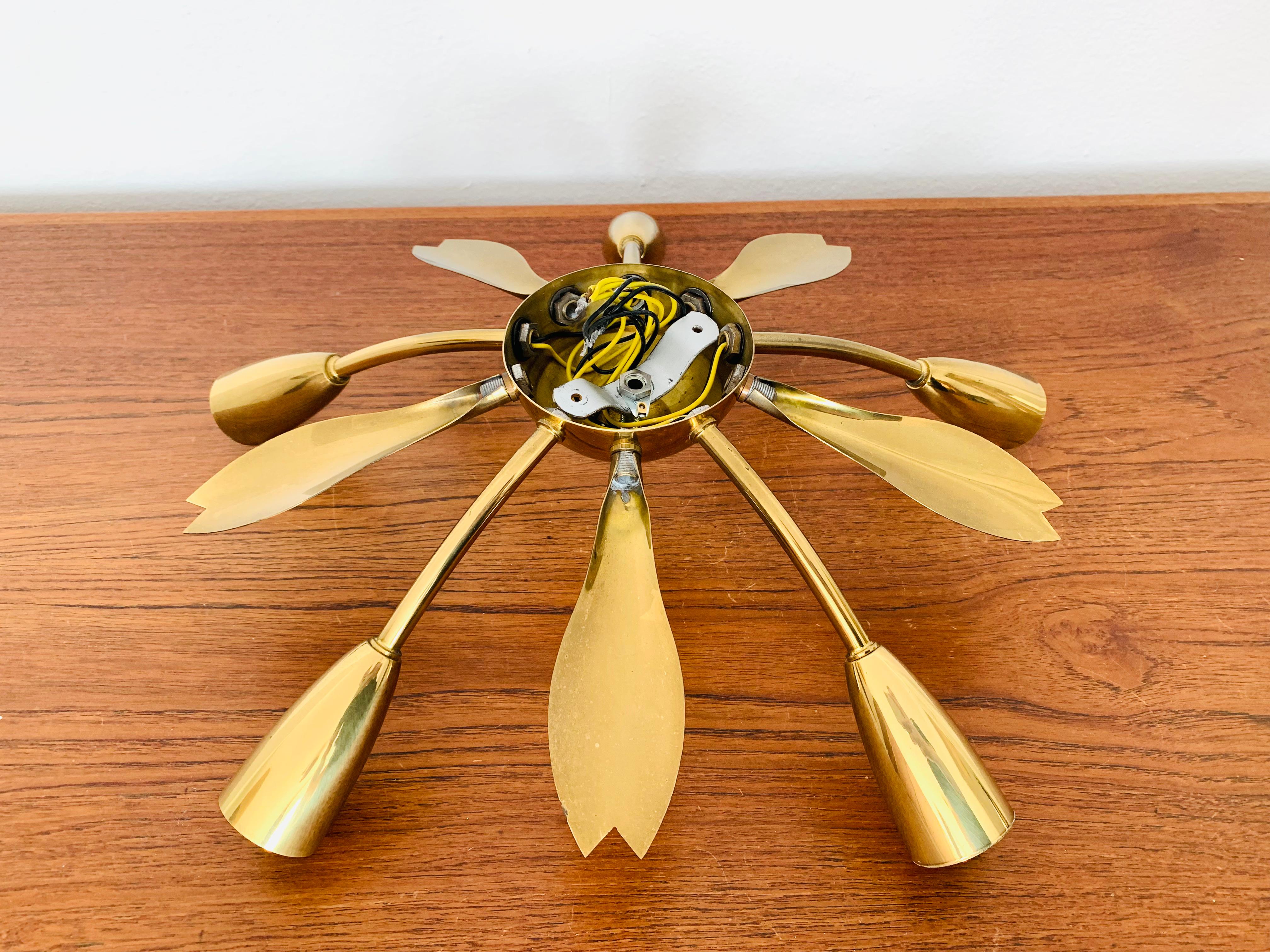 Italian Wall or Ceiling Lamp For Sale 6