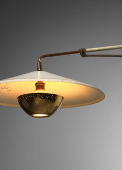 Applique murale italienne par Giuseppe Ostuni pour Oluce, années 1950