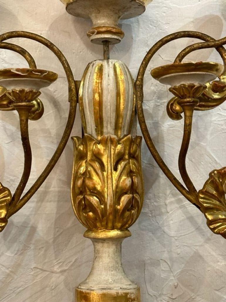 18th Century and Earlier Italian Wall Sconce For Sale