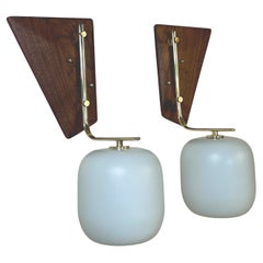 Italian Wall Sconces after Gio Ponti