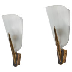 Italian Wall Sconces by Arredoluce, Circa 1950s