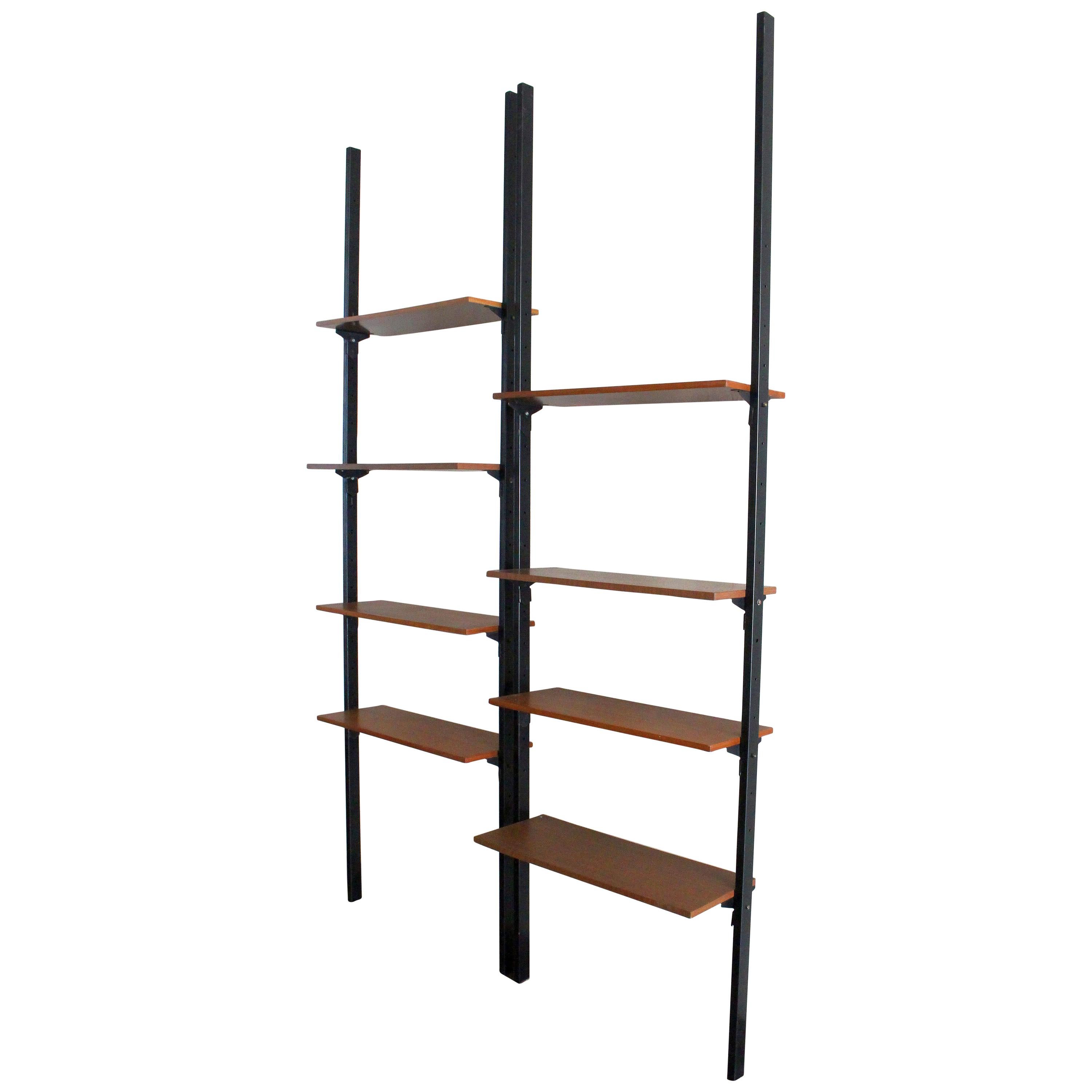 Italian Wall Shelves System For Sale