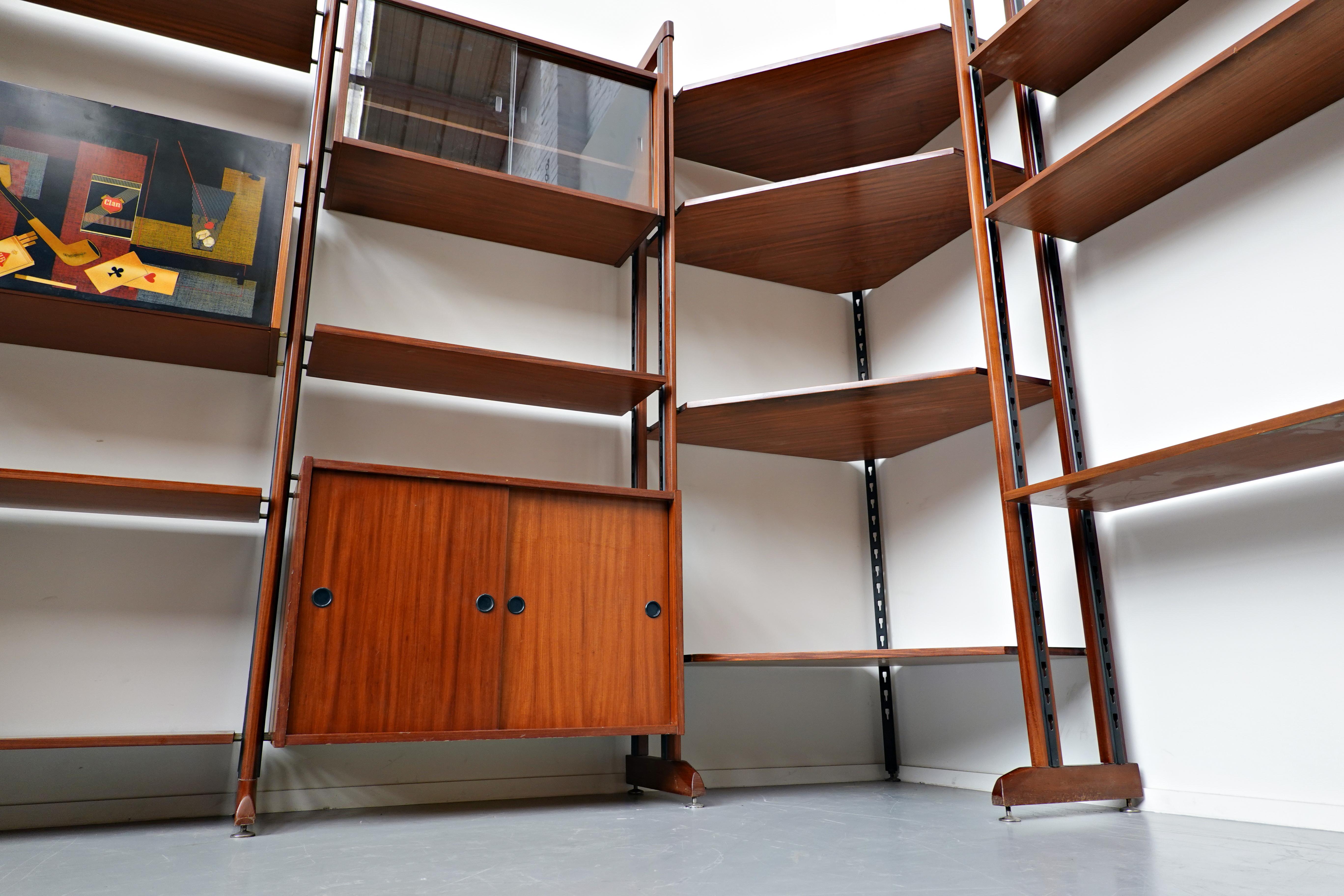 Mid-Century Modern Italian Wall Unit, 1950s 7