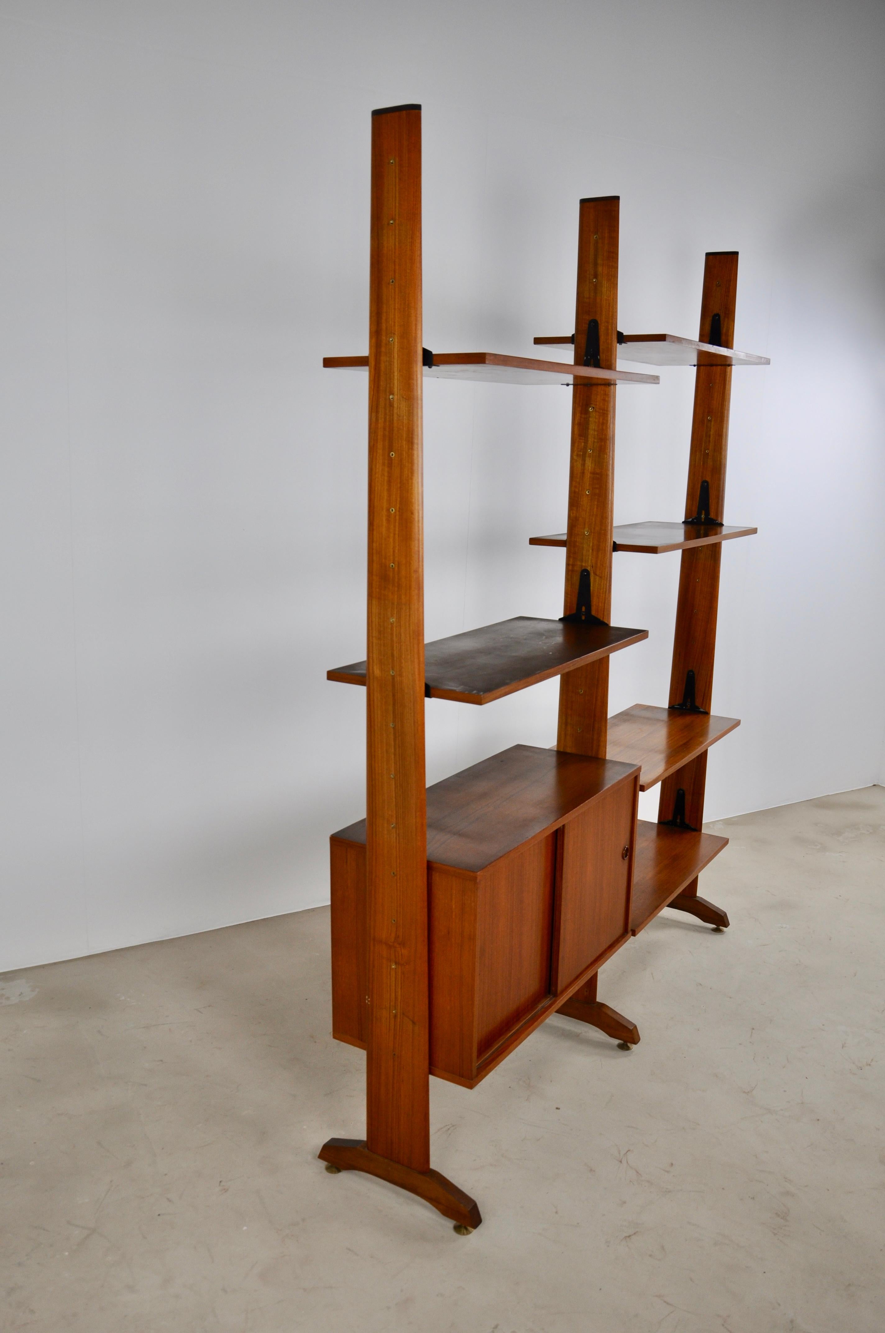 Brass Italian Wall Unit 1960s