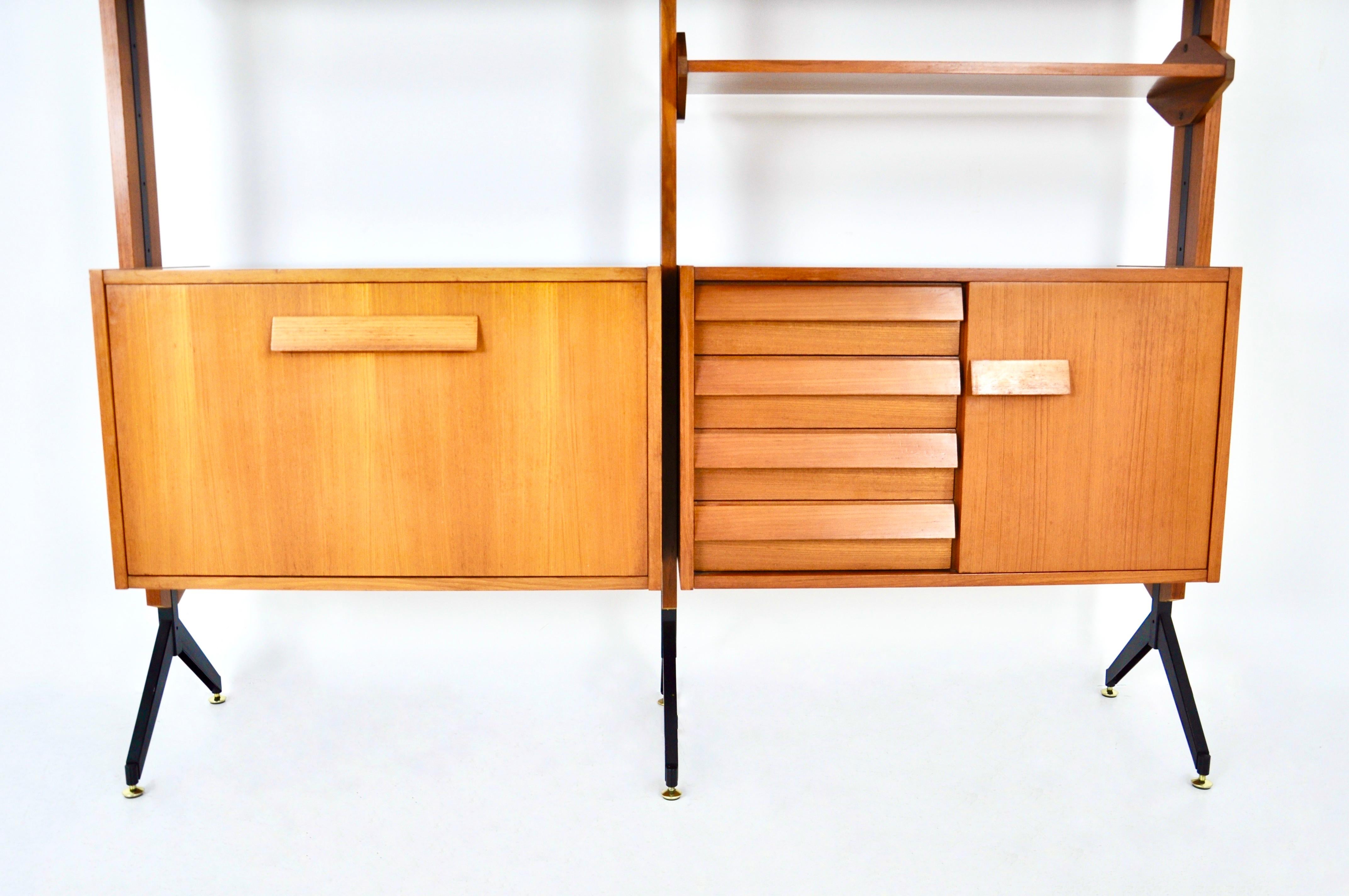 Metà XX secolo Italian Wall Unit, 1960s in vendita