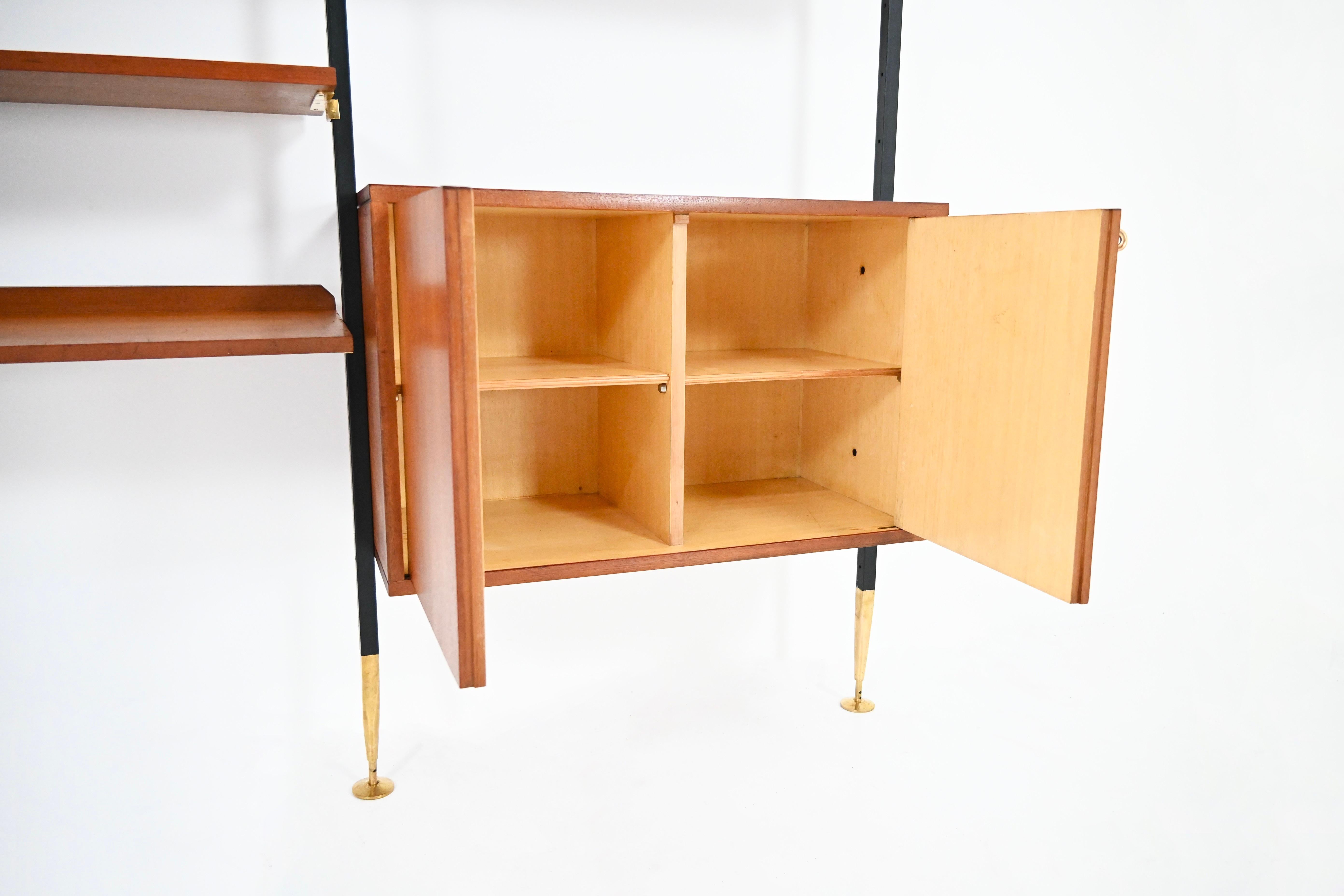 Italian Wall Unit, 1960s For Sale 3
