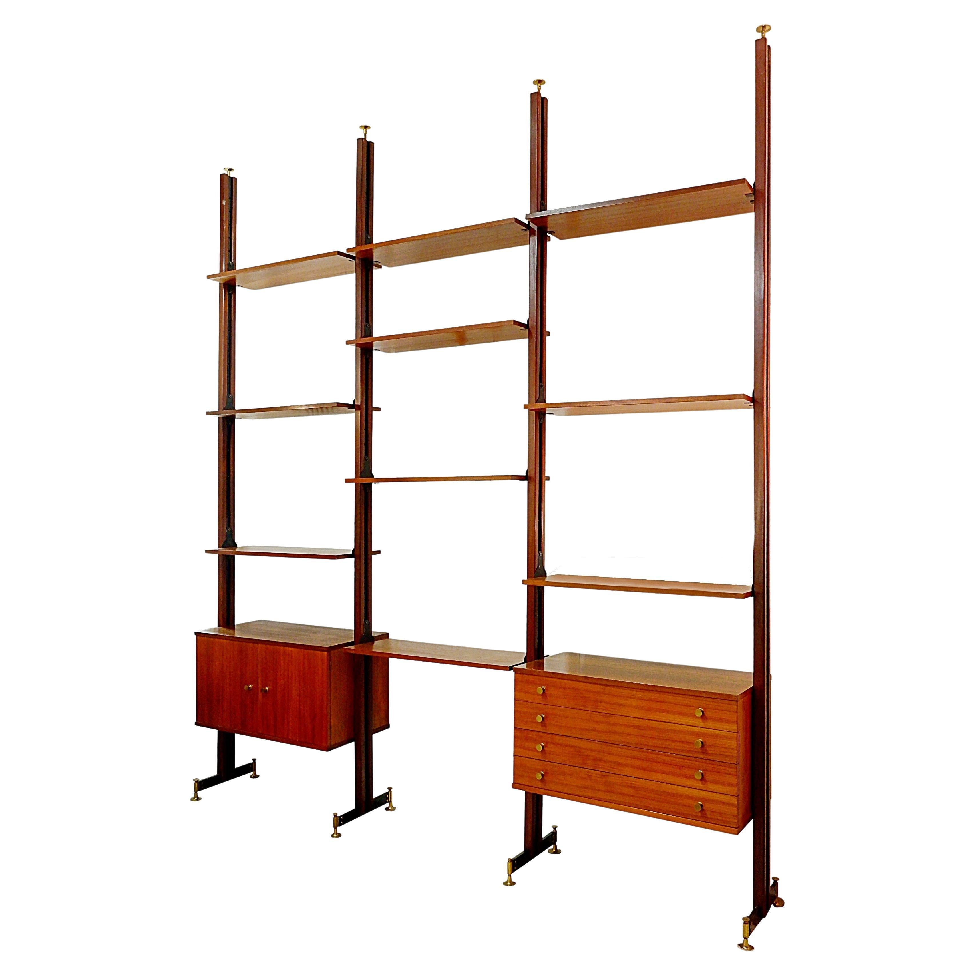 Italian Wall Unit 1960s For Sale