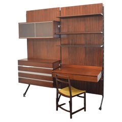Vintage Italian Wall Unit by Ico Parisi for MIM Roma, 1960s