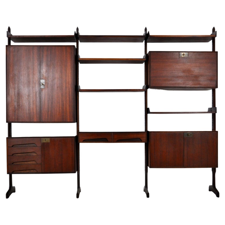 Vittorio Dassi for Dassi Wall Unit, 1950s, offered by PAJ Gallery
