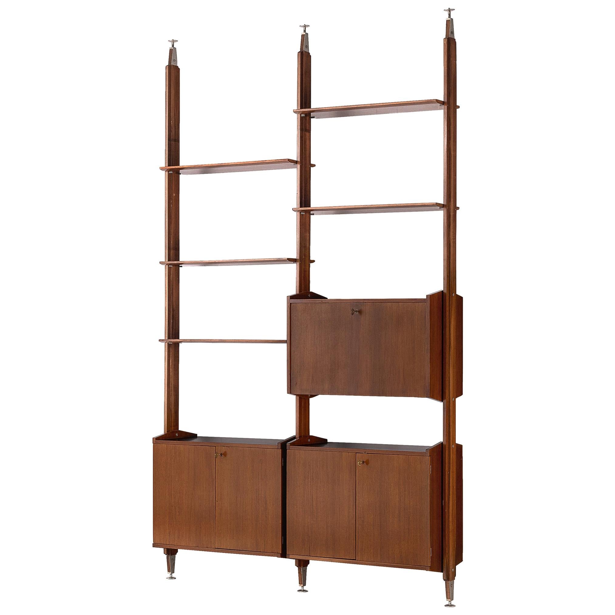 Italian Wall Unit in Walnut