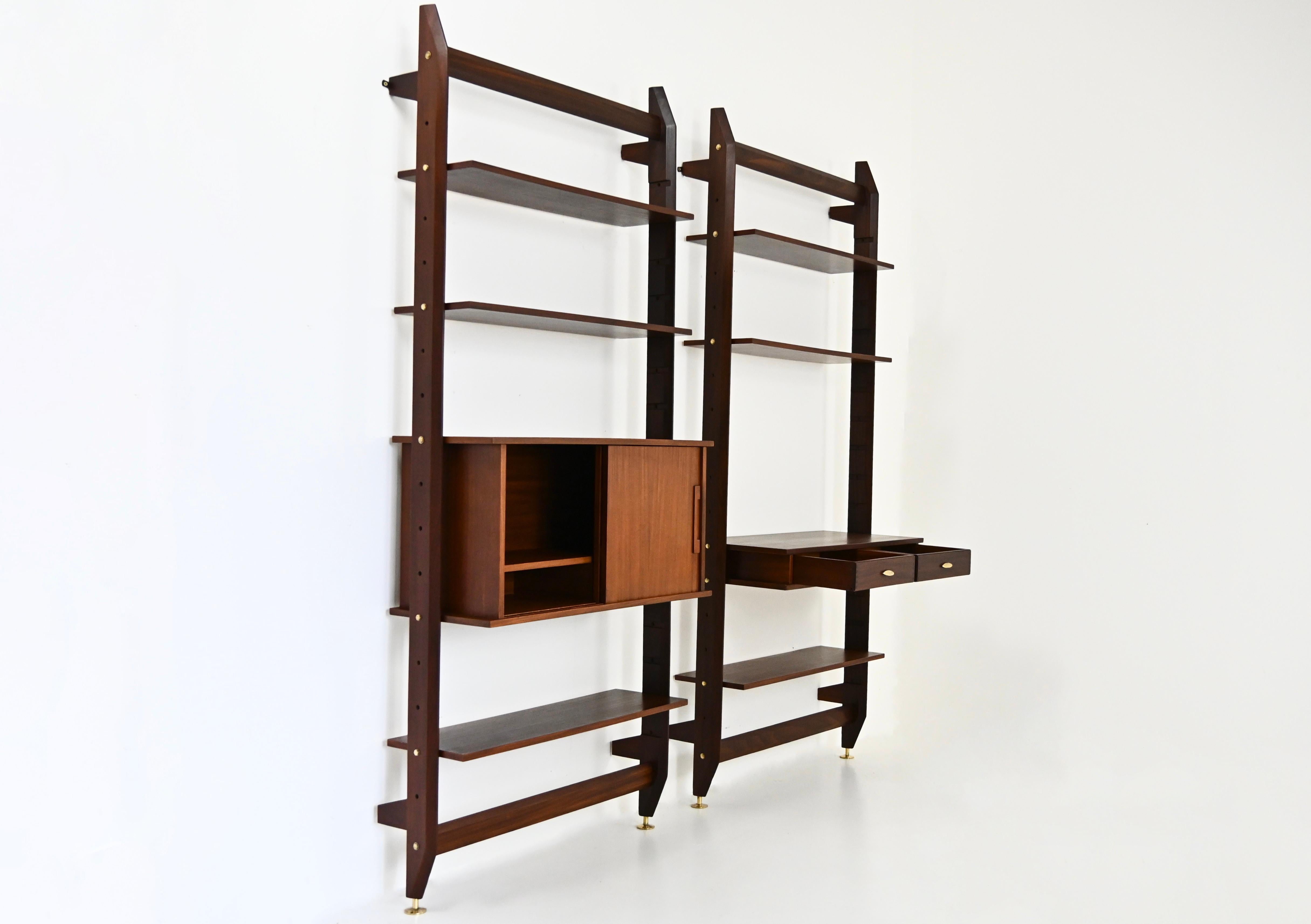Italienische Hängeelemente, 1960er Jahre, 2er-Set im Zustand „Gut“ im Angebot in bruxelles, BE