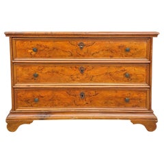 Italian Walnut Antique Dresser - 18th Century