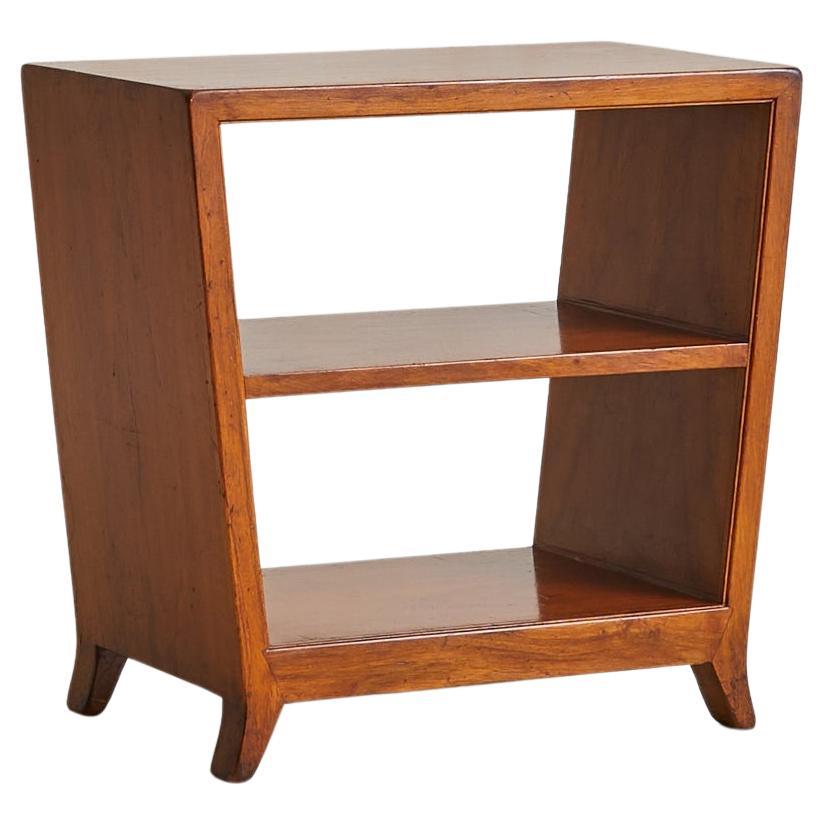 Italian Walnut Bedside Table Attributed to Gio Ponti, 1950s - 2 Available en vente
