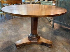 Italian Walnut Center Table