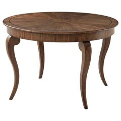 Italian Walnut Center Table