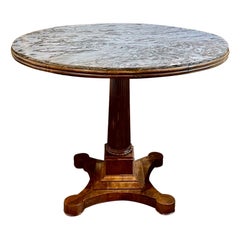 Italian Walnut Center Table