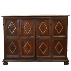 Italian Walnut Credenza, 18th Century