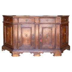 Italian Walnut Credenza, circa 1760