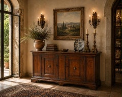 Italian Walnut Credenza -Circa 1770