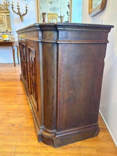 Italian Walnut Credenza - Circa 1800