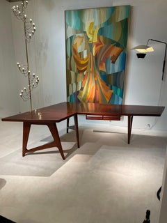 Italian Walnut Desk 1950